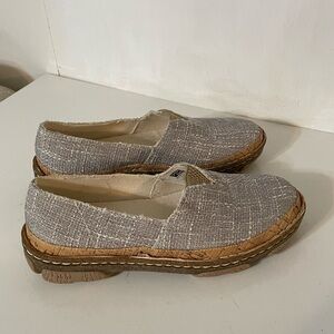 Tony Lama Renata Gray Slip Ons